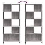 Casa si Gradina - Mobilier - Biblioteci si rafturi - Biblioteci - Biblioteca, gri sonoma, 72x28x172 cm, lemn prelucrat - Infinity.ro