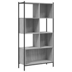 Casa si Gradina - Mobilier - Biblioteci si rafturi - Biblioteci - Biblioteca, gri sonoma, 72x28x172 cm, lemn prelucrat - Infinity.ro