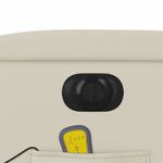 Ingrijire personala si Cosmetice - Sanatate si wellness - Articole wellness - Fotolii de masaj - Fotoliu electric masaj rabatabil cu ridicare, crem - Infinity.ro