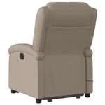 Ingrijire personala si Cosmetice - Sanatate si wellness - Articole wellness - Fotolii de masaj - Fotoliu electric masaj rabatabil cu ridicare, cappuccino - Infinity.ro