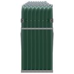 Casa si Gradina - Termice - Sobe, Seminee si accesorii - Accesorii seminee si sobe - Suport pentru busteni verde 300x45x100 cm otel galvanizat - Infinity.ro