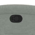 Casa si Gradina - Mobilier - Scaune si fotolii - Fotolii - Fotoliu rabatabil cu ridicare, gri deschis, catifea - Infinity.ro