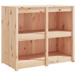 Casa si Gradina - Mobilier - Comode si corpuri - Corpuri bucatarie - Dulap de bucatarie de exterior, lemn masiv de pin, mărime 106x55x92 cm, model 4 uși - Infinity.ro
