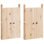 Casa si Gradina - Mobilier - Comode si corpuri - Corpuri bucatarie - Dulap de bucatarie de exterior, lemn masiv de pin, mărime 106x55x92 cm, model 4 uși - Infinity.ro