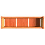 Casa si Gradina - Gradinarit si plante - Plante si ghivece - Ghivece si suporturi - Jardiniera gradina cu picioare maro ceruit 110x31x70cm lemn pin - Infinity.ro