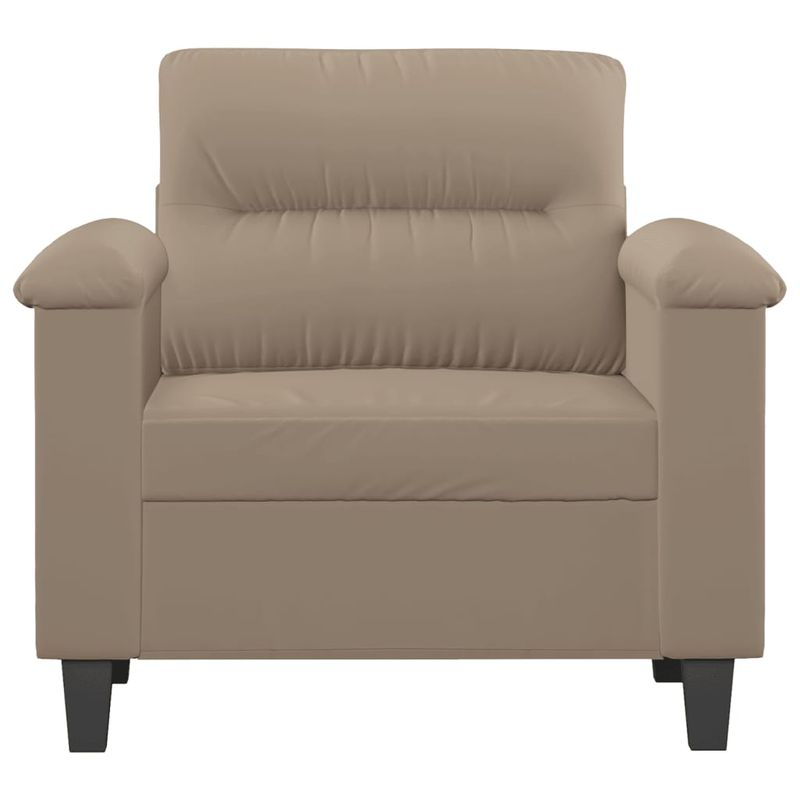 Casa si Gradina - Mobilier - Scaune si fotolii - Fotolii - Fotoliu canapea, gri taupe, 60 cm, textil microfibra - Infinity.ro