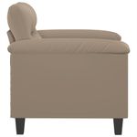 Casa si Gradina - Mobilier - Scaune si fotolii - Fotolii - Fotoliu canapea, gri taupe, 60 cm, textil microfibra - Infinity.ro