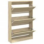 Casa si Gradina - Mobilier - Organizare si depozitare - Organizator incaltaminte - Pantofar, stejar sonoma, 80x21x125,5 cm, lemn compozit - Infinity.ro
