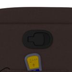 Ingrijire personala si Cosmetice - Sanatate si wellness - Articole wellness - Fotolii de masaj - Fotoliu rabatabil de masaj, cu ridicare, maro inchis, textil - Infinity.ro