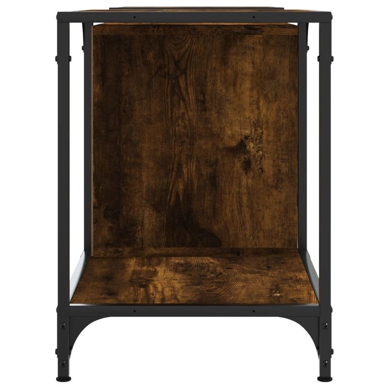 Casa si Gradina - Mobilier - Comode si corpuri - Comode - Comoda TV, stejar fumuriu, 150x37x50 cm, lemn compozit - Infinity.ro