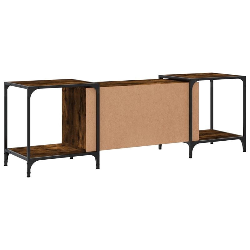 Casa si Gradina - Mobilier - Comode si corpuri - Comode - Comoda TV, stejar fumuriu, 150x37x50 cm, lemn compozit - Infinity.ro