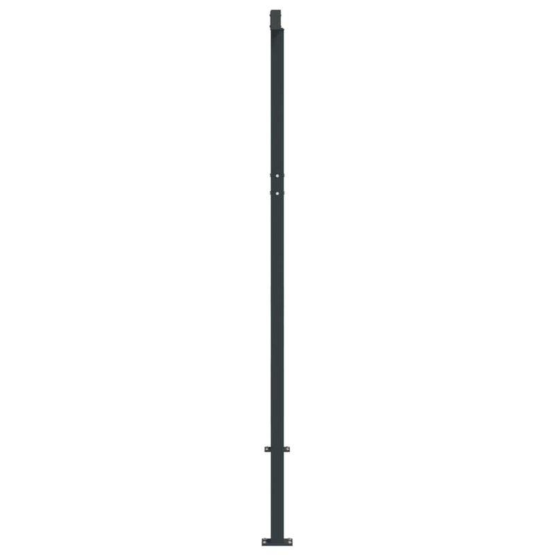 Casa si Gradina - Gradina si terasa - Umbrele si pavilioane - Umbrele - Set stalp pentru copertina, antracit, 450x245 cm, fier - Infinity.ro