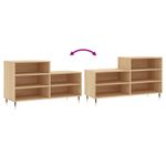 Casa si Gradina - Mobilier - Organizare si depozitare - Organizator incaltaminte - Pantofar, stejar sonoma, 102x36x60 cm, lemn prelucrat - Infinity.ro