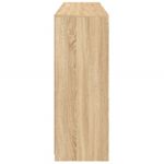 Casa si Gradina - Mobilier - Comode si corpuri - Comode - Servanta cu lumini LED, 3 buc., stejar sonoma, lemn prelucrat - Infinity.ro