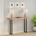 Casa si Gradina - Constructii - Lemn constructii - Placi lemn - Blat masa 180x30x3,8 cm dreptunghiular lemn acacia margine vie - Infinity.ro