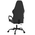 PC, gaming si accesorii - Gaming - Accesorii gaming - Scaune gaming - Scaun de gaming de masaj, negru si gri, piele ecologica - Infinity.ro