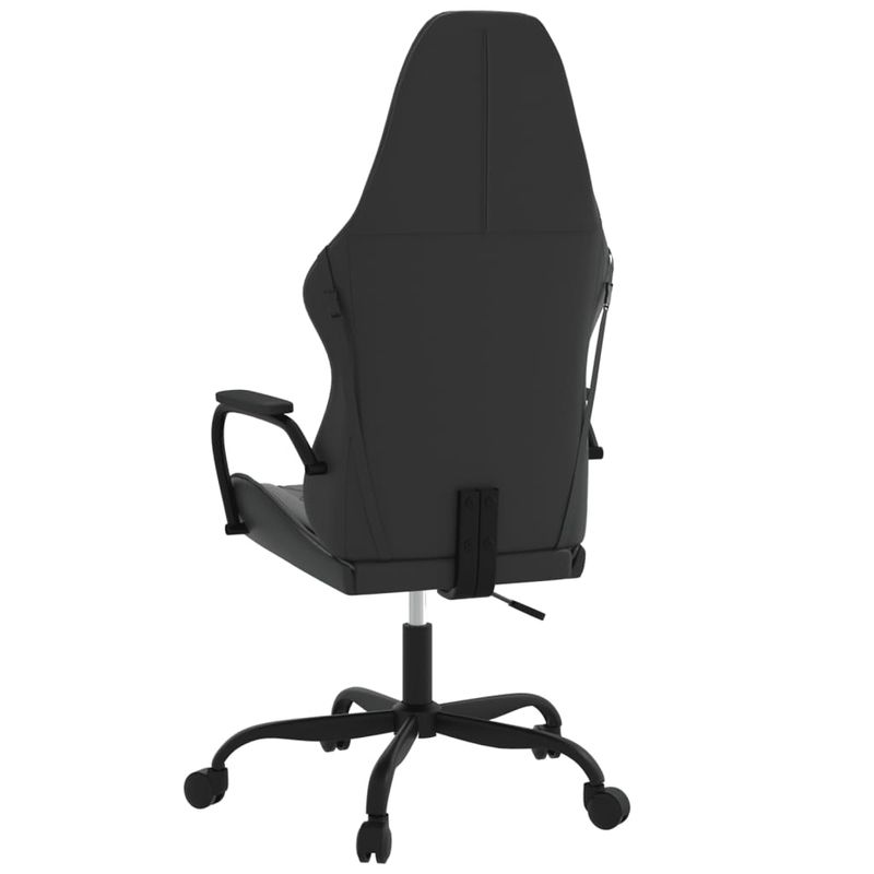 PC, gaming si accesorii - Gaming - Accesorii gaming - Scaune gaming - Scaun de gaming de masaj, negru si gri, piele ecologica - Infinity.ro