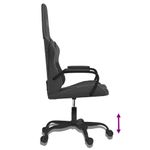 PC, gaming si accesorii - Gaming - Accesorii gaming - Scaune gaming - Scaun de gaming de masaj, negru si gri, piele ecologica - Infinity.ro