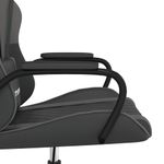 PC, gaming si accesorii - Gaming - Accesorii gaming - Scaune gaming - Scaun de gaming de masaj, negru si gri, piele ecologica - Infinity.ro