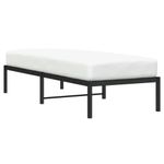 Casa si Gradina - Mobilier - Paturi si accesorii - Paturi - Cadru pat metalic, negru, 80x200 cm - Infinity.ro