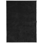 Casa si Gradina - Textile si covoare - Covoare - Covoare casa - Covor HUARTE, fir scurt, moale si lavabil, negru, 240x340 cm - Infinity.ro