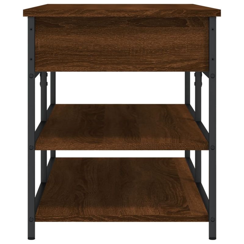 Casa si Gradina - Mobilier - Canapele si coltare - Banchete - Banca de pantofi, stejar maro, 100x42,5x50 cm, lemn prelucrat - Infinity.ro