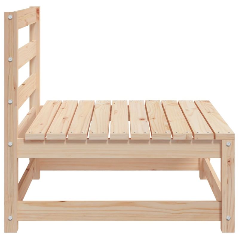 Casa si Gradina - Gradina si terasa - Mobilier exterior - Canapele si fotolii gradina - Canapea de gradina fara cotiere, 70x70x67 cm, lemn masiv pin - Infinity.ro