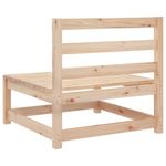 Casa si Gradina - Gradina si terasa - Mobilier exterior - Canapele si fotolii gradina - Canapea de gradina fara cotiere, 70x70x67 cm, lemn masiv pin - Infinity.ro