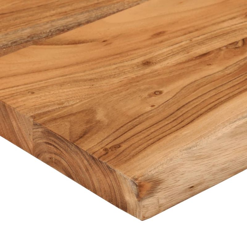 Casa si Gradina - Mobilier - Feronerie si accesorii mobila - Blat masa 110x40x2,5 cm dreptunghiular lemn acacia margine vie - Infinity.ro