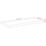 Casa si Gradina - Mobilier - Feronerie si accesorii mobila - Blat masa 110x40x2,5 cm dreptunghiular lemn acacia margine vie - Infinity.ro