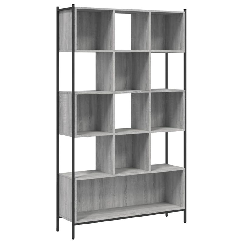 Casa si Gradina - Mobilier - Biblioteci si rafturi - Biblioteci - Biblioteca, gri sonoma, 102x28x172 cm, lemn prelucrat - Infinity.ro
