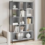 Casa si Gradina - Mobilier - Biblioteci si rafturi - Biblioteci - Biblioteca, gri sonoma, 102x28x172 cm, lemn prelucrat - Infinity.ro