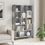 Casa si Gradina - Mobilier - Biblioteci si rafturi - Biblioteci - Biblioteca, gri sonoma, 102x28x172 cm, lemn prelucrat - Infinity.ro