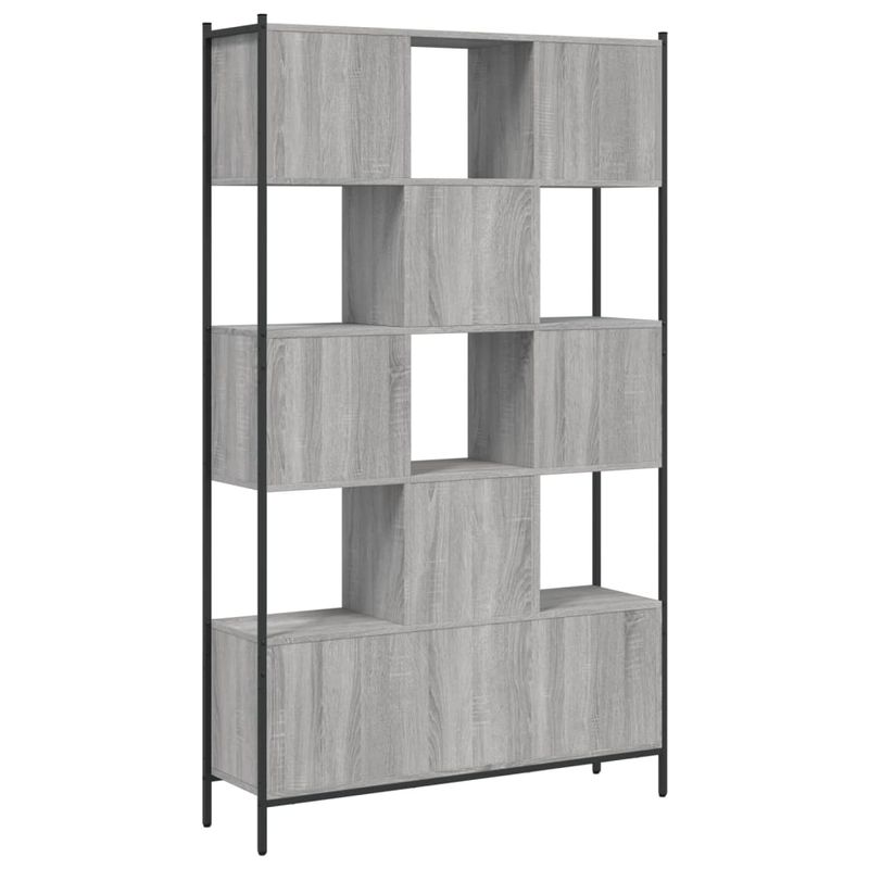 Casa si Gradina - Mobilier - Biblioteci si rafturi - Biblioteci - Biblioteca, gri sonoma, 102x28x172 cm, lemn prelucrat - Infinity.ro