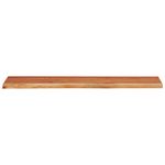 Casa si Gradina - Mobilier - Biblioteci si rafturi - Rafturi - Raft perete 90x30x3,8 cm dreptunghiular lemn acacia margine vie - Infinity.ro