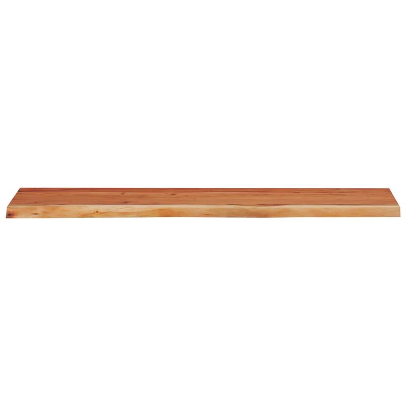 Casa si Gradina - Mobilier - Biblioteci si rafturi - Rafturi - Raft perete 90x30x3,8 cm dreptunghiular lemn acacia margine vie - Infinity.ro