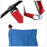 Sport si Outdoor - Camping - Corturi camping - Cort de plaja, albastru azur, 274x178x170/148 cm, tafta 185T - Infinity.ro