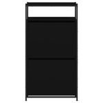 Casa si Gradina - Mobilier - Organizare si depozitare - Organizator incaltaminte - Pantofar, negru, 60x34x112 cm, lemn compozit - Infinity.ro