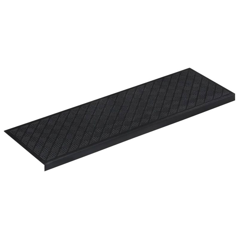 Casa si Gradina - Constructii - Scari si accesorii interioare - Accesorii scari interioare - Trepte de scara, 10 buc., 25x75 cm, cauciuc - Infinity.ro