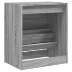 Casa si Gradina - Mobilier - Organizare si depozitare - Organizator incaltaminte - Pantofar, gri sonoma, 60x42x69 cm, lemn prelucrat - Infinity.ro