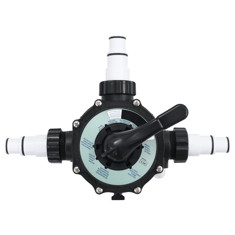 Casa si Gradina - Sanitare - Instalatii hidro - Fitinguri - Supapa multiport pentru filtre cu nisip ABS 1,5" 6 cai - Infinity.ro