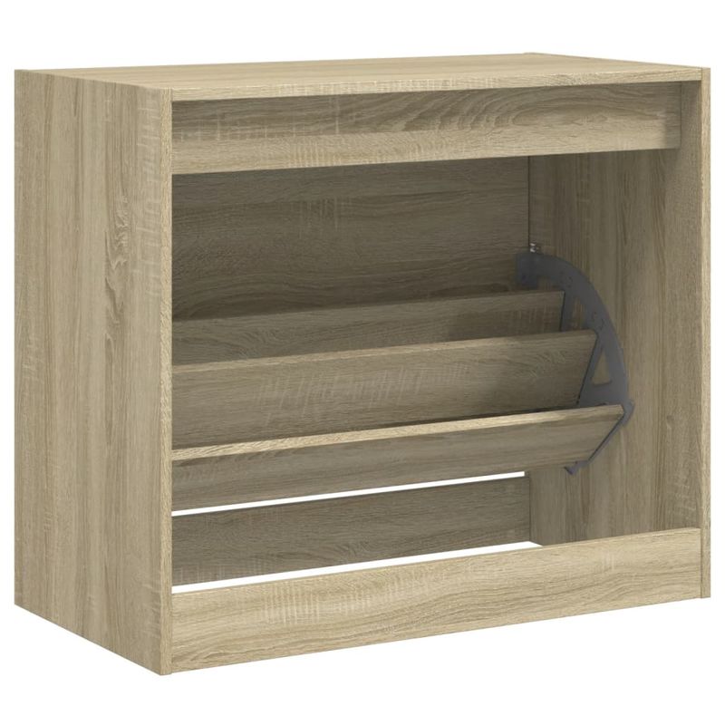 Casa si Gradina - Mobilier - Organizare si depozitare - Organizator incaltaminte - Pantofar, stejar sonoma, 80x42x69 cm, lemn prelucrat - Infinity.ro