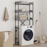 Casa si Gradina - Mobilier - Dulapuri si sifoniere - Dulapuri - Dulap masina de spalat, gri sonoma, 67x25x163 cm lemn prelucrat - Infinity.ro
