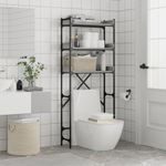 Casa si Gradina - Mobilier - Dulapuri si sifoniere - Dulapuri - Dulap masina de spalat, gri sonoma, 67x25x163 cm lemn prelucrat - Infinity.ro