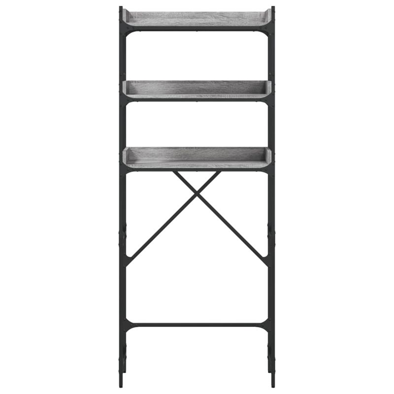 Casa si Gradina - Mobilier - Dulapuri si sifoniere - Dulapuri - Dulap masina de spalat, gri sonoma, 67x25x163 cm lemn prelucrat - Infinity.ro