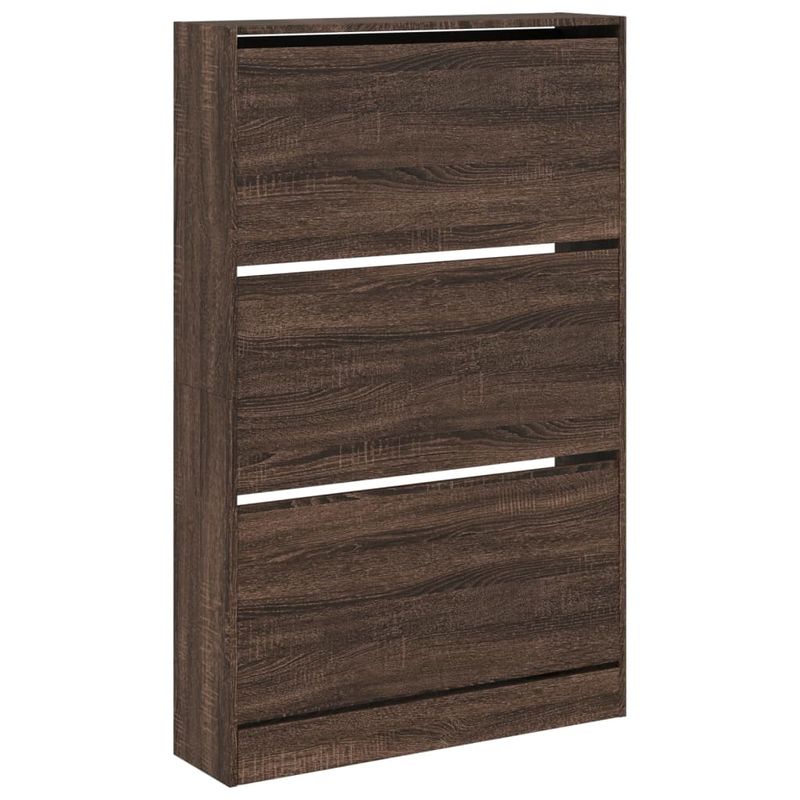 Casa si Gradina - Mobilier - Organizare si depozitare - Organizator incaltaminte - Pantofar, stejar maro, 80x21x125,5 cm, lemn compozit - Infinity.ro