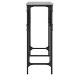 Casa si Gradina - Mobilier - Comode si corpuri - Console - Masuta consola, gri sonoma, 140x29x75 cm, lemn prelucrat - Infinity.ro