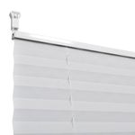 Casa si Gradina - Textile si covoare - Rulouri si jaluzele - Jaluzea plisse, alb, 110x125 cm, pliuri - Infinity.ro