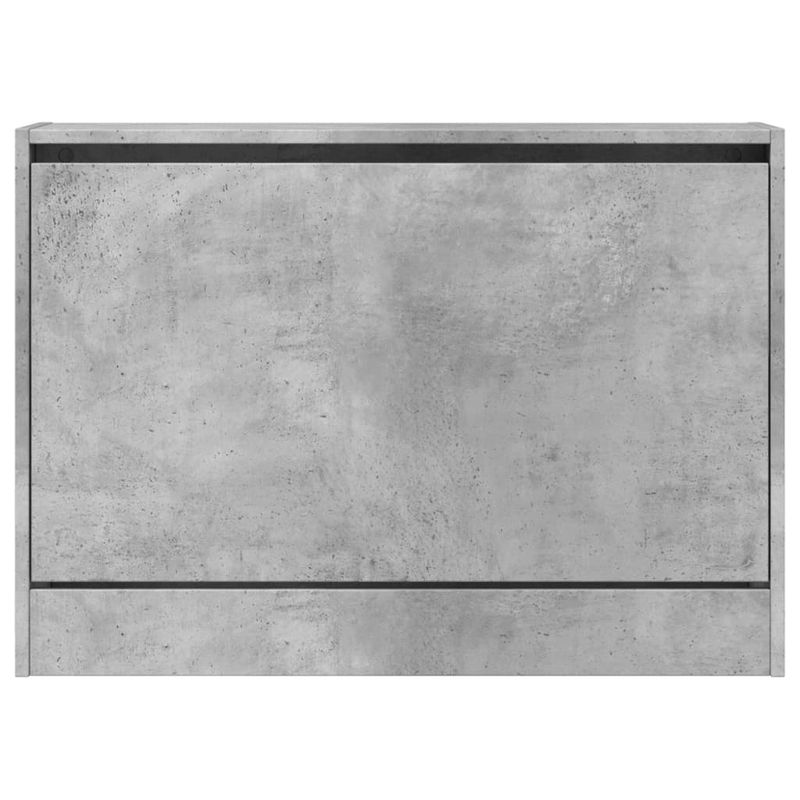 Casa si Gradina - Mobilier - Organizare si depozitare - Organizator incaltaminte - Pantofar, gri beton, 80x21x57 cm, lemn prelucrat - Infinity.ro