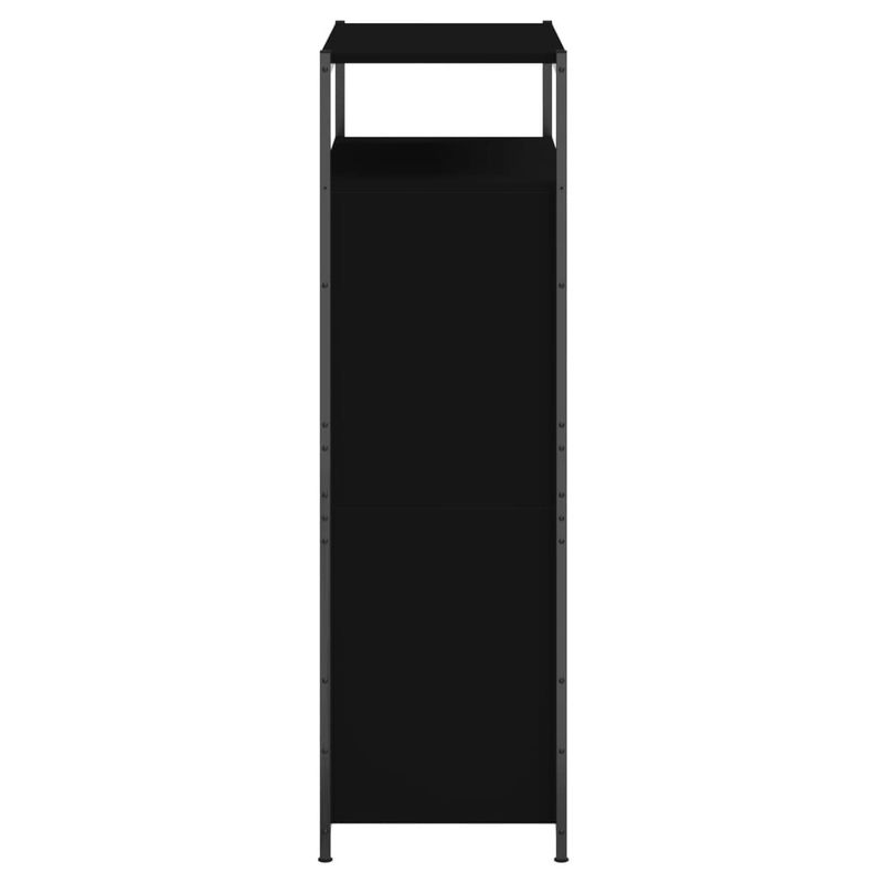 Casa si Gradina - Mobilier - Organizare si depozitare - Organizator incaltaminte - Pantofar, negru, 75x34x112 cm, lemn compozit - Infinity.ro